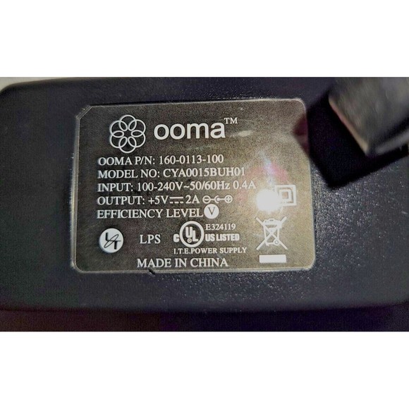 OOMA TELO VOIP HOME PHONE SERVICE W/AC & ETHERNET - Picture 6 of 11